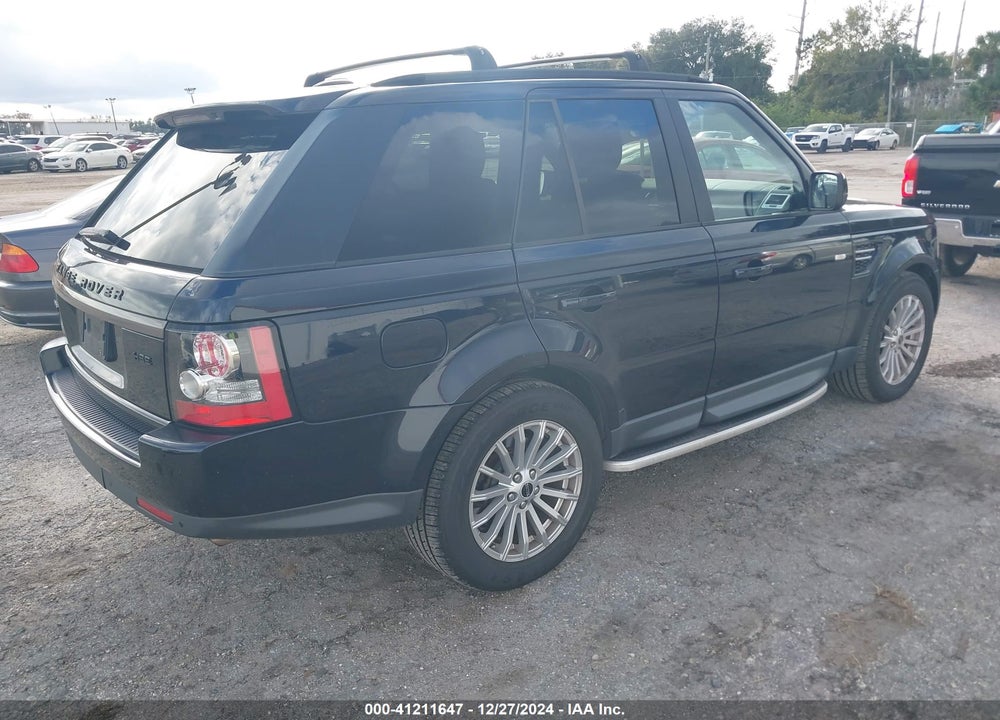 2012 LAND ROVER RANGE ROVER SPORT HSE VIN: SALSF2D42CA731486