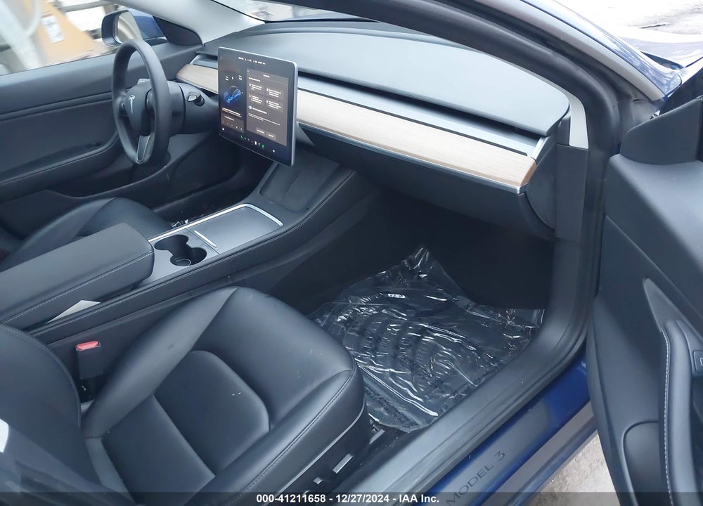 2021 TESLA MODEL 3 LONG RANGE DUAL MOTOR ALL-WHEEL DRIVE VIN: 5YJ3E1EBXMF853236