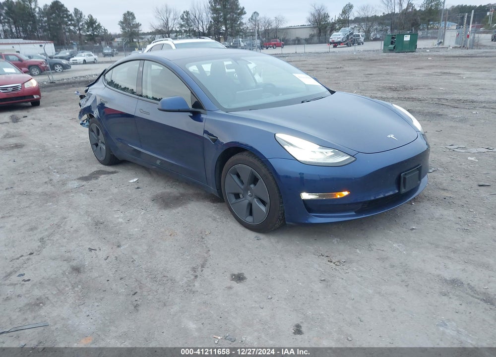 2021 TESLA MODEL 3 LONG RANGE DUAL MOTOR ALL-WHEEL DRIVE VIN: 5YJ3E1EBXMF853236