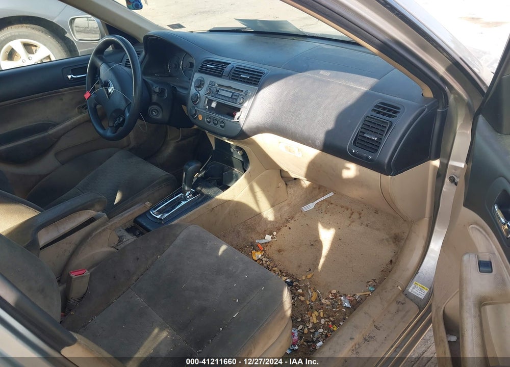2005 HONDA CIVIC HYBRID VIN: JHMES96645S007107