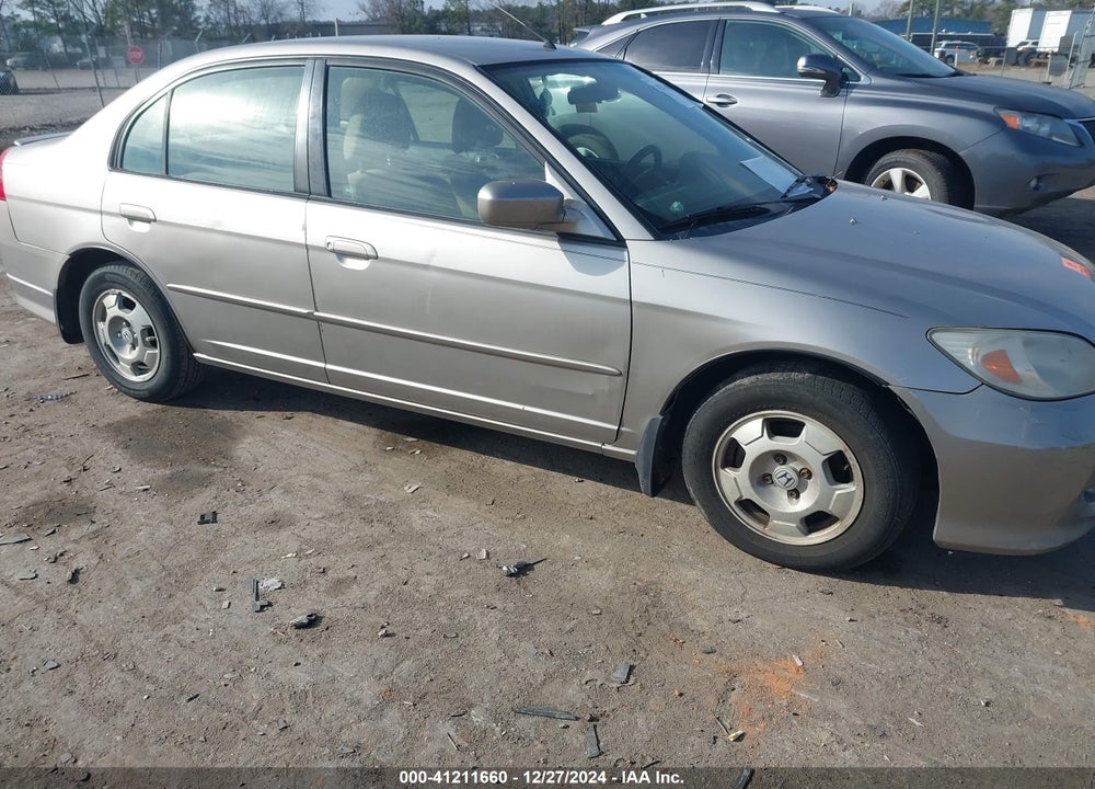 2005 HONDA CIVIC HYBRID VIN: JHMES96645S007107