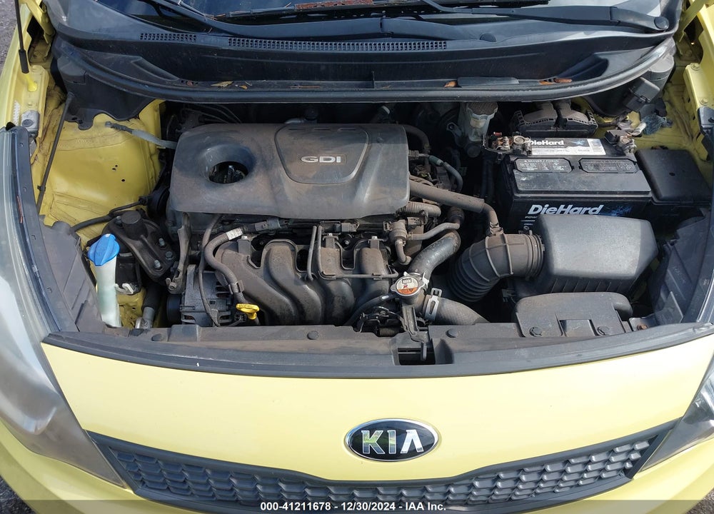 2016 KIA RIO LX VIN: KNADM4A36G6665544