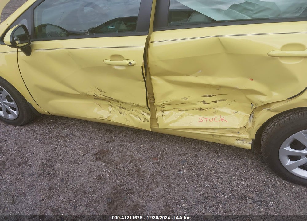 2016 KIA RIO LX VIN: KNADM4A36G6665544