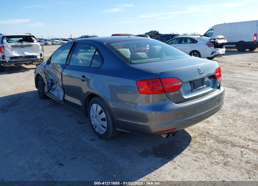 2011 VOLKSWAGEN JETTA VIN: 3VWDX7AJ6BM356463