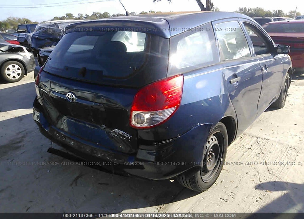 2004 TOYOTA MATRIX STANDARD VIN: 2T1KR32E04C181749