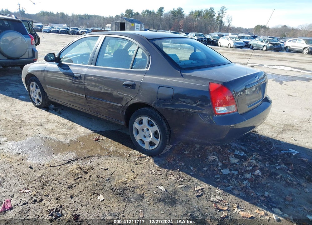 2001 HYUNDAI ELANTRA GLS VIN: KMHDN45D11U220176