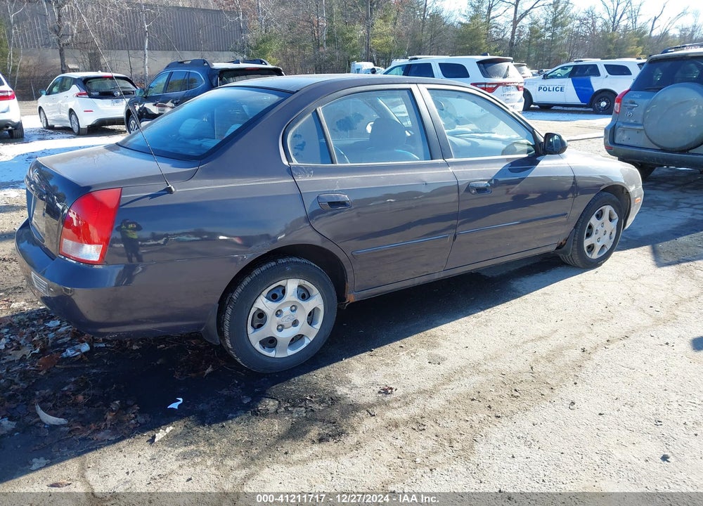 2001 HYUNDAI ELANTRA GLS VIN: KMHDN45D11U220176