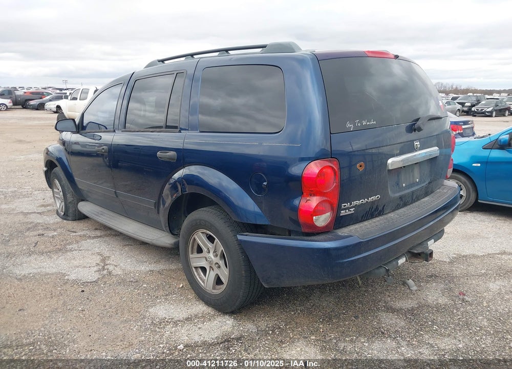 2005 DODGE DURANGO SLT VIN: 1D4HD48N25F598193