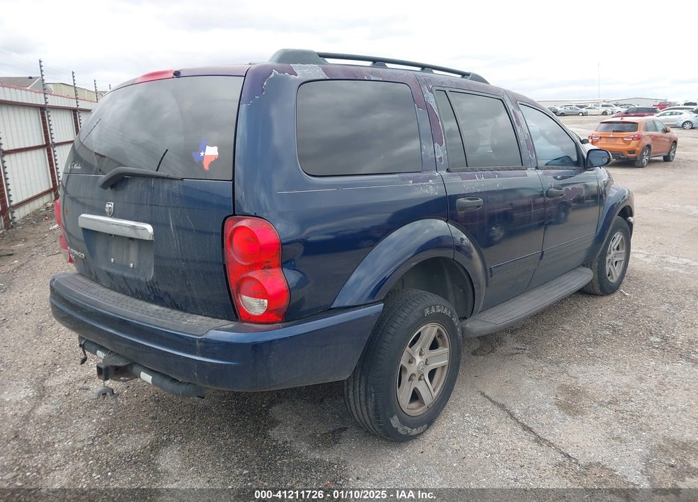 2005 DODGE DURANGO SLT VIN: 1D4HD48N25F598193