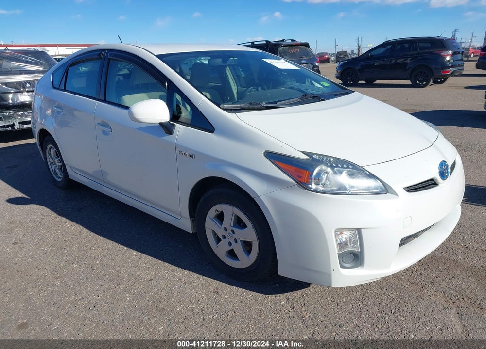 2011 TOYOTA PRIUS TWO VIN: JTDKN3DU5B1404403