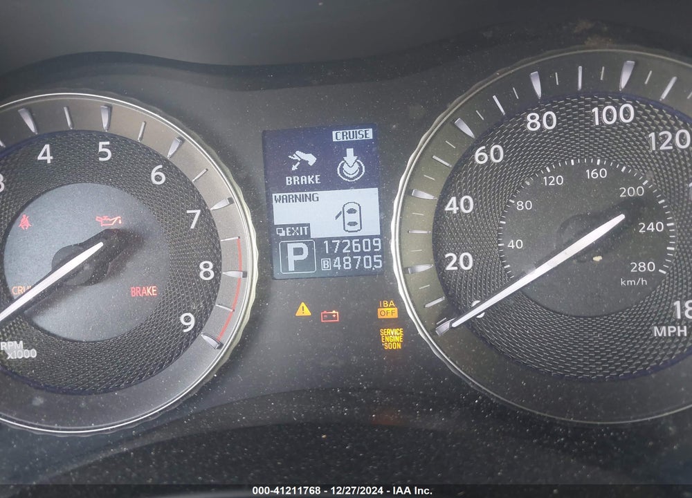 2011 INFINITI M37 X VIN: JN1BY1AR4BM371066