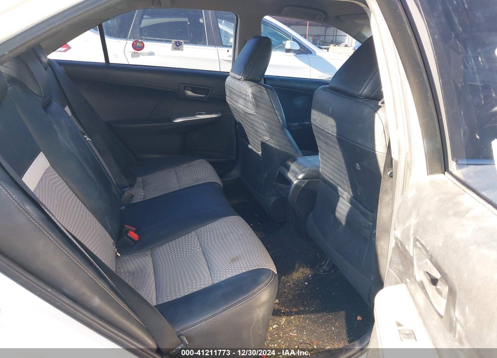 2012 TOYOTA CAMRY SE/LE/XLE VIN: 4T1BF1FK8CU557799