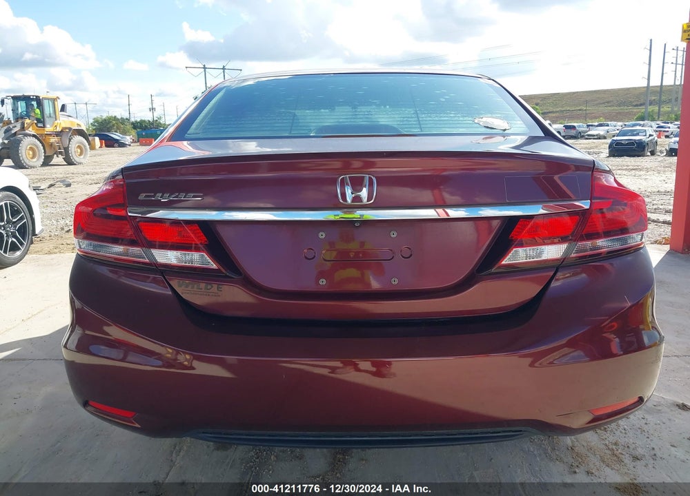 2014 HONDA CIVIC LX VIN: 19XFB2F58EE080567