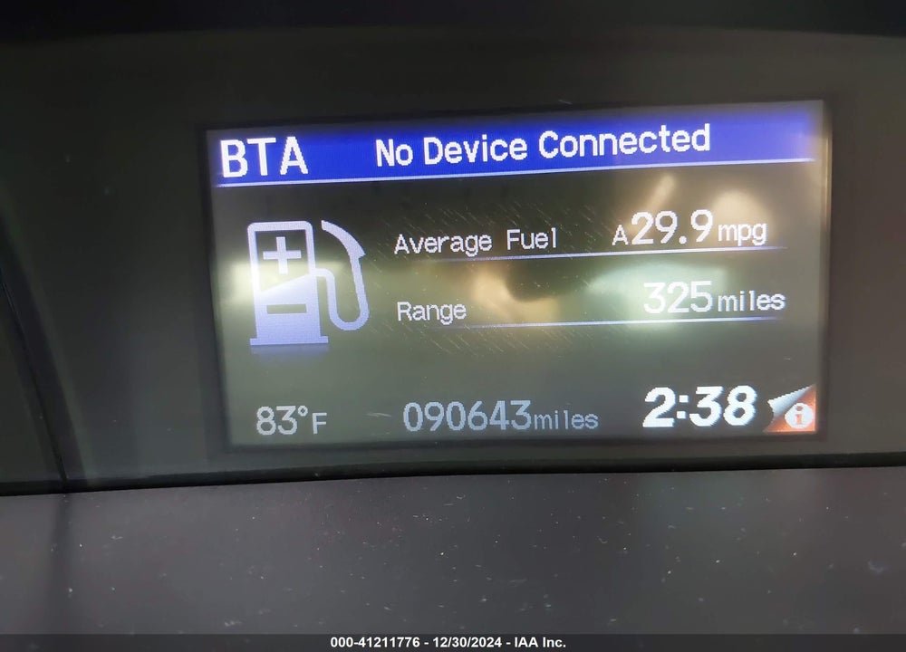2014 HONDA CIVIC LX VIN: 19XFB2F58EE080567