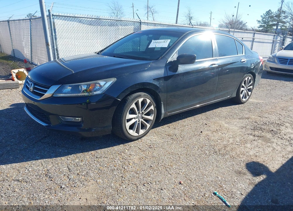 2013 HONDA ACCORD SPORT VIN: 1HGCR2F56DA037914