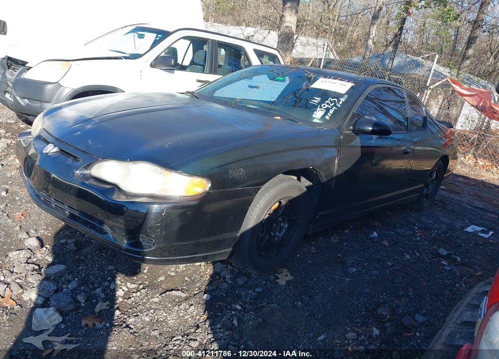 2005 CHEVROLET MONTE CARLO LS VIN: 2G1WW12E159385923
