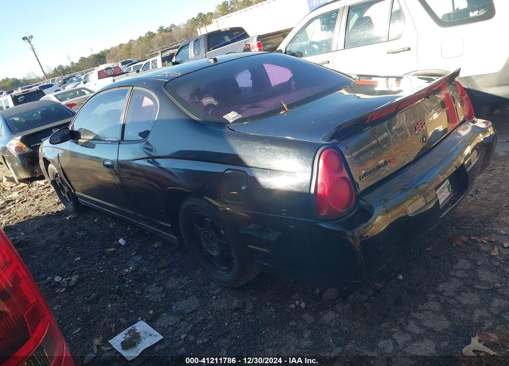 2005 CHEVROLET MONTE CARLO LS VIN: 2G1WW12E159385923