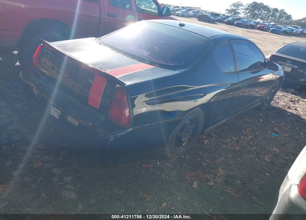 2005 CHEVROLET MONTE CARLO LS VIN: 2G1WW12E159385923