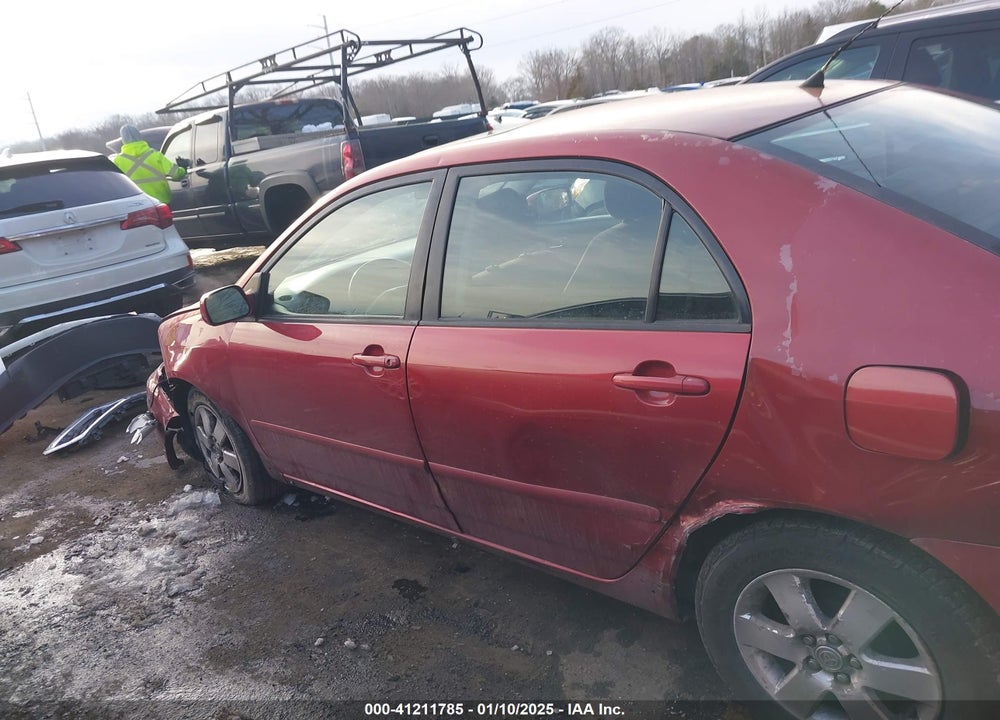 2007 TOYOTA COROLLA S VIN: 2T1BR32E07C755609