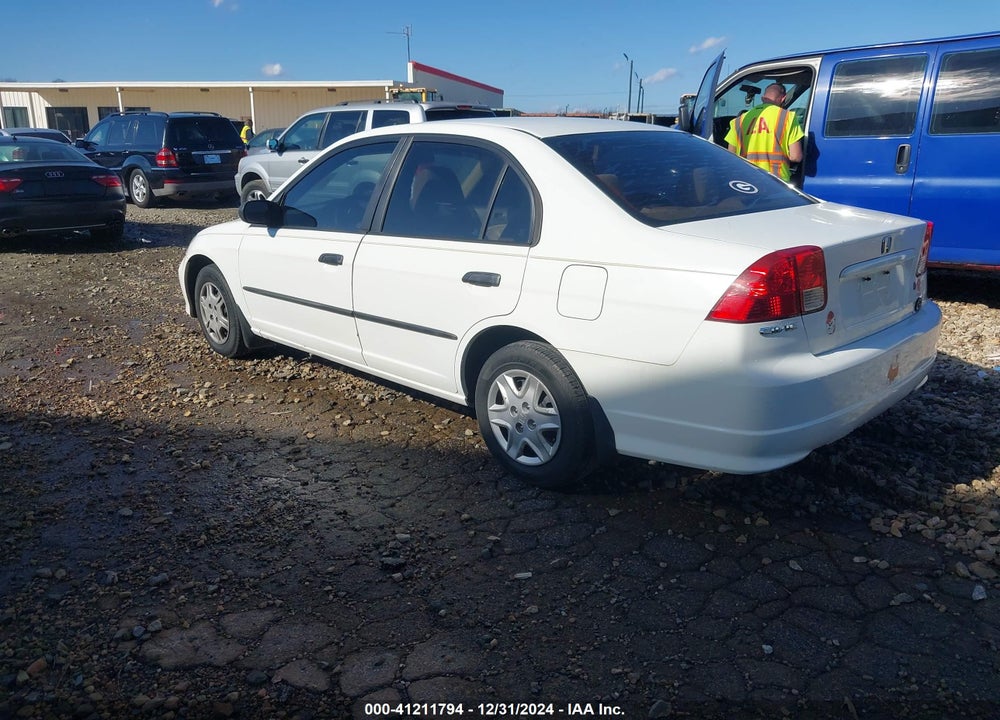 2005 HONDA CIVIC DX VP VIN: 1HGES16325L002864