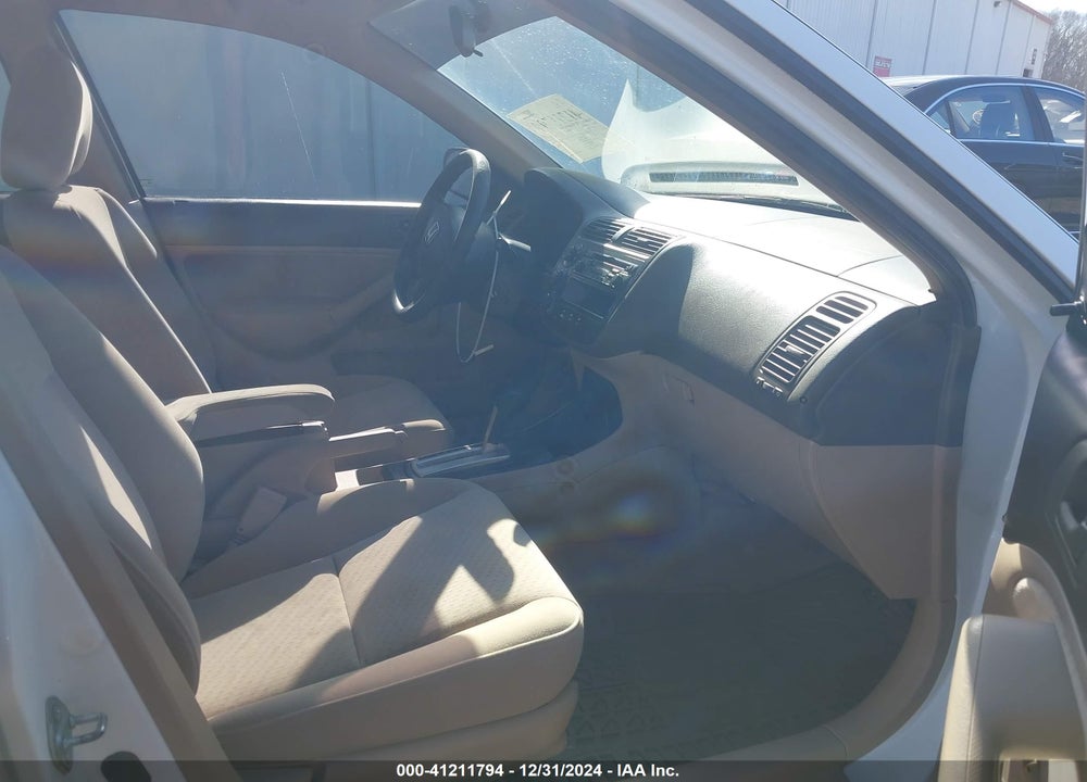 2005 HONDA CIVIC DX VP VIN: 1HGES16325L002864