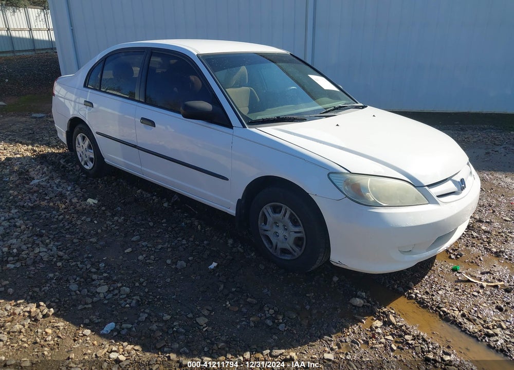 2005 HONDA CIVIC DX VP VIN: 1HGES16325L002864