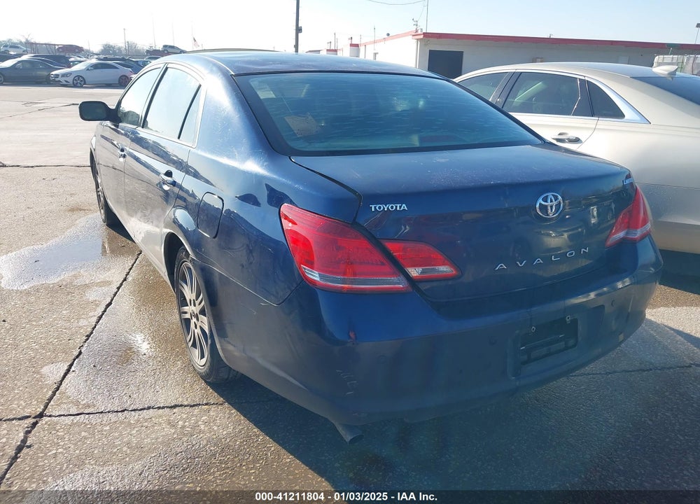 2007 TOYOTA AVALON LIMITED VIN: 4T1BK36B57U189658