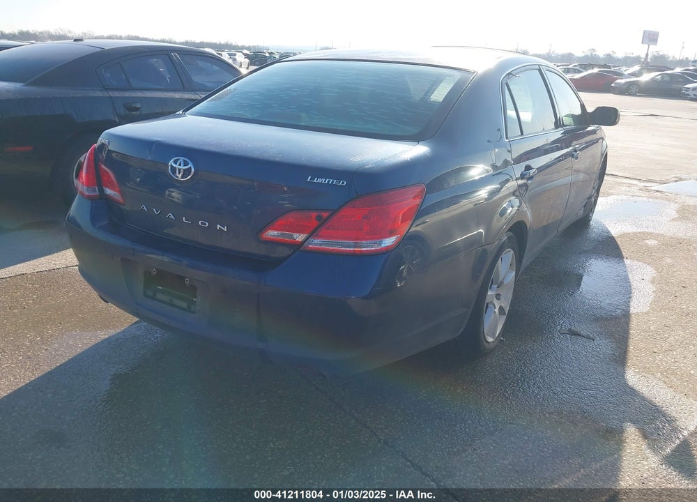 2007 TOYOTA AVALON LIMITED VIN: 4T1BK36B57U189658
