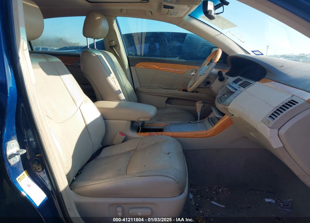 2007 TOYOTA AVALON LIMITED VIN: 4T1BK36B57U189658