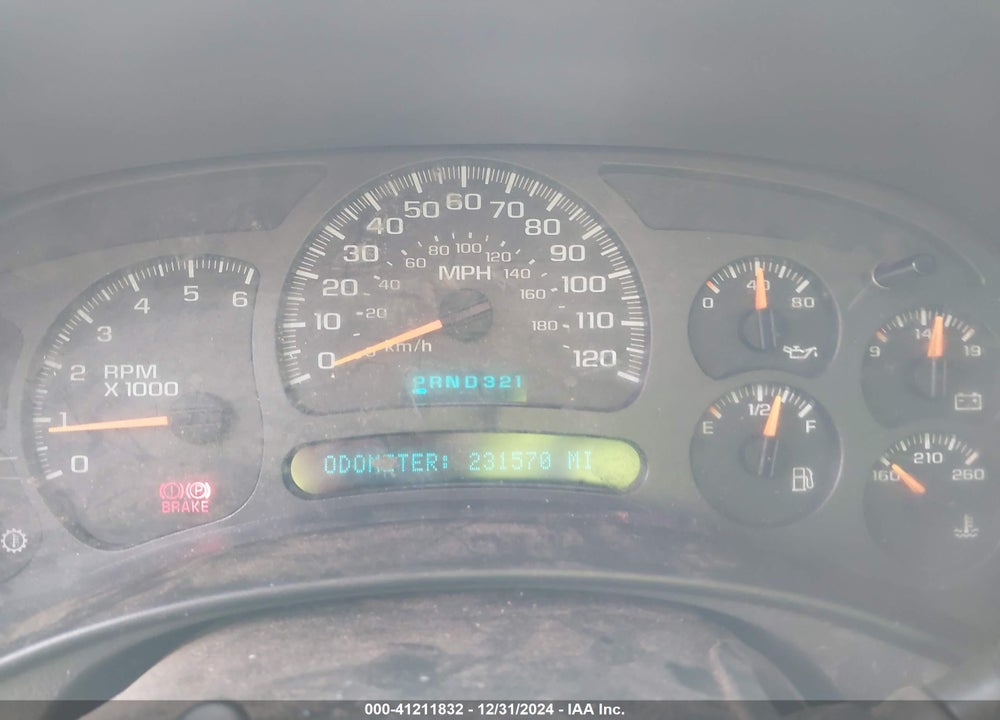 2003 CHEVROLET SILVERADO 2500HD LS VIN: 1GCHK29U43E153955
