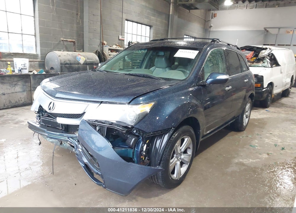 2011 ACURA MDX TECHNOLOGY VIN: 2HNYD2H65BH516309