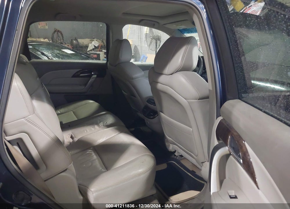 2011 ACURA MDX TECHNOLOGY VIN: 2HNYD2H65BH516309