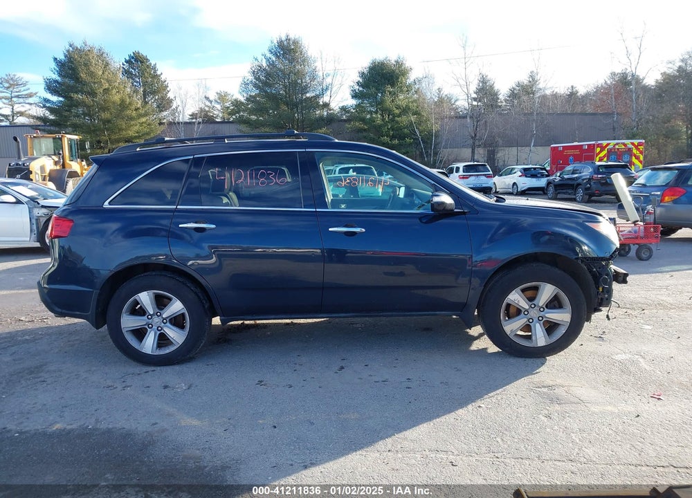 2011 ACURA MDX TECHNOLOGY VIN: 2HNYD2H65BH516309