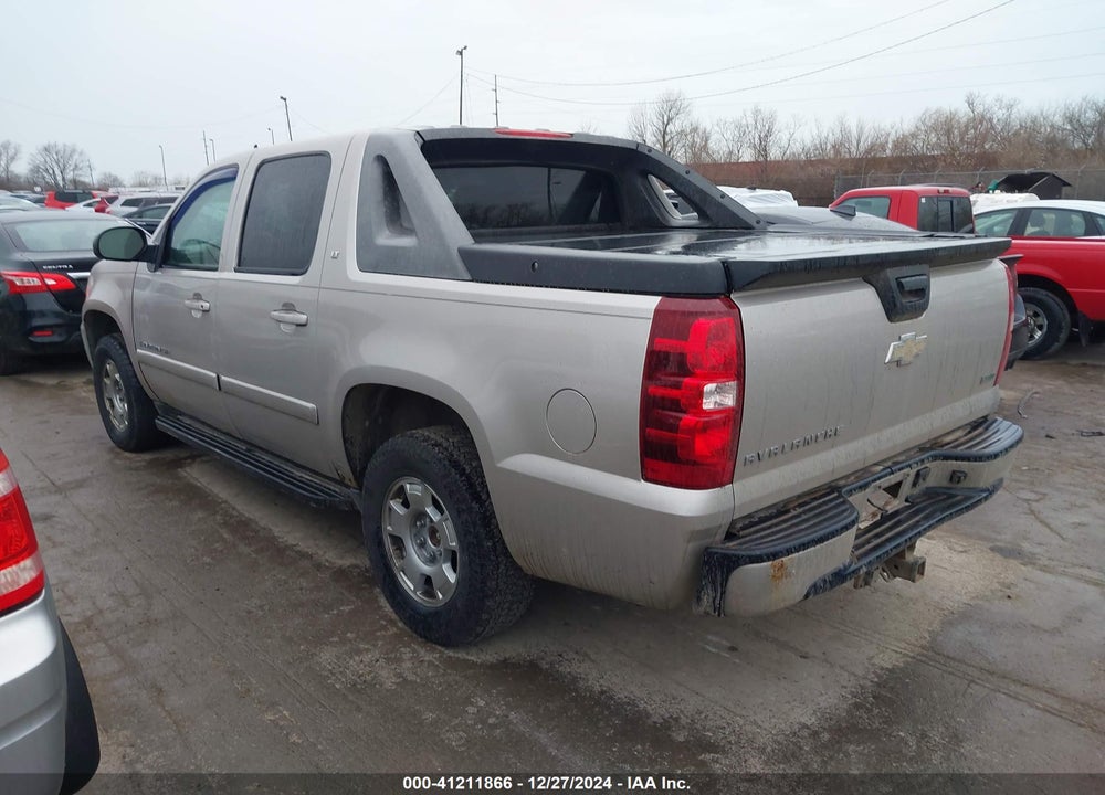 2007 CHEVROLET AVALANCHE 1500 LT VIN: 3GNFK12337G206668