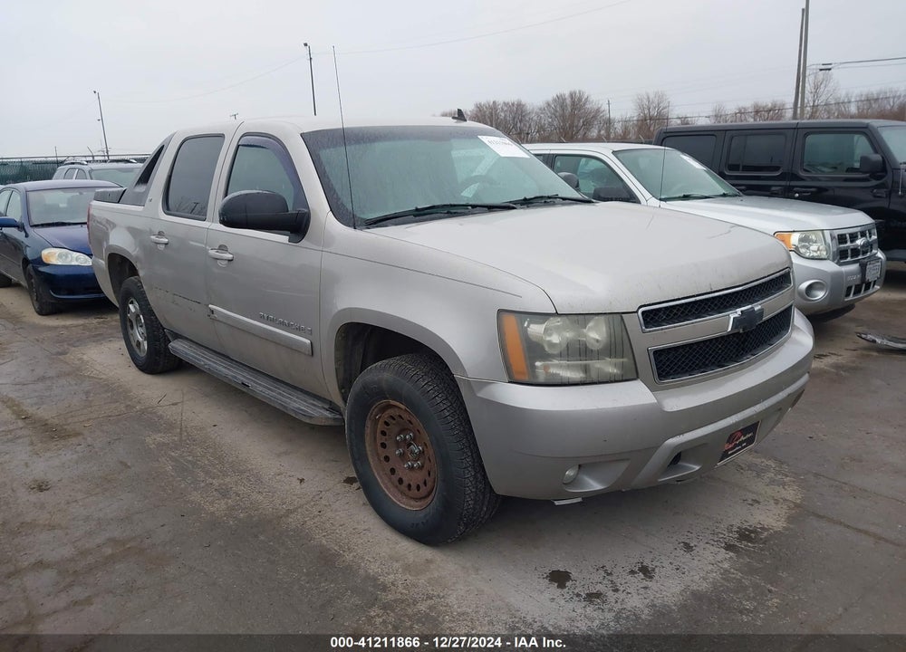 2007 CHEVROLET AVALANCHE 1500 LT VIN: 3GNFK12337G206668