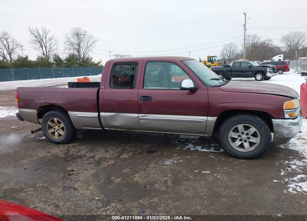 1999 GMC SIERRA 1500 SL/SLE VIN: 2GTEC19T0X1515546