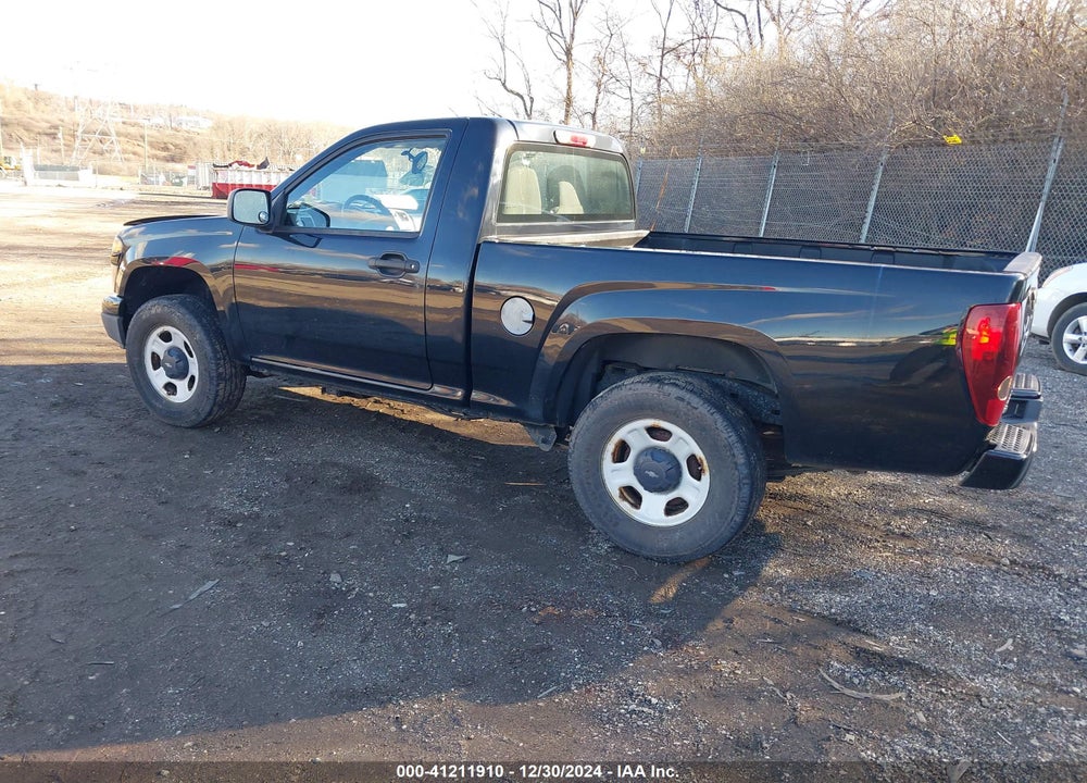 2010 CHEVROLET COLORADO WORK TRUCK VIN: 1GCHTBD94A8109613