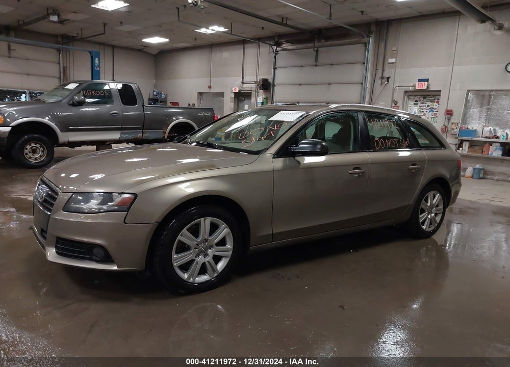2010 AUDI A4 2.0T PREMIUM VIN: WAUSFAFLXAA076736
