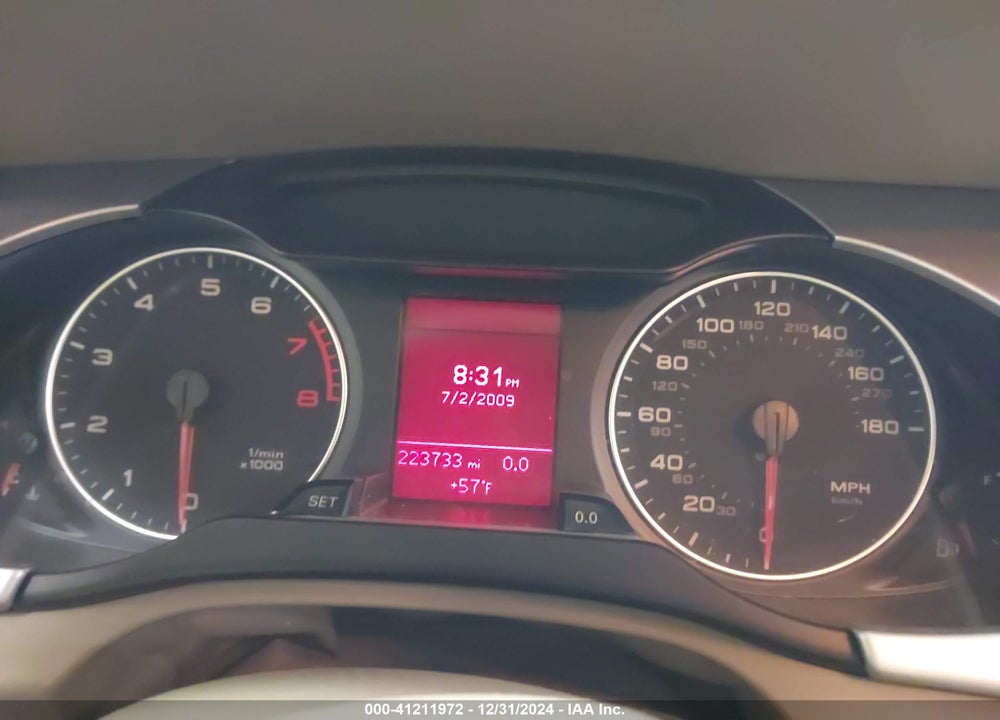 2010 AUDI A4 2.0T PREMIUM VIN: WAUSFAFLXAA076736