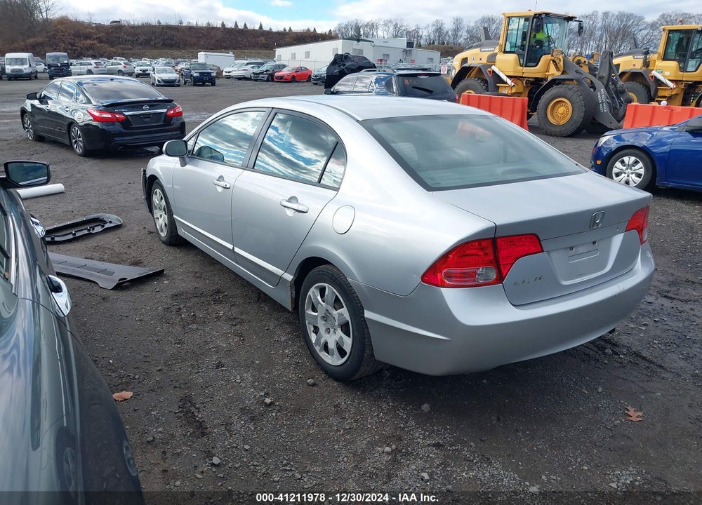 2008 HONDA CIVIC LX VIN: 2HGFA165X8H356626