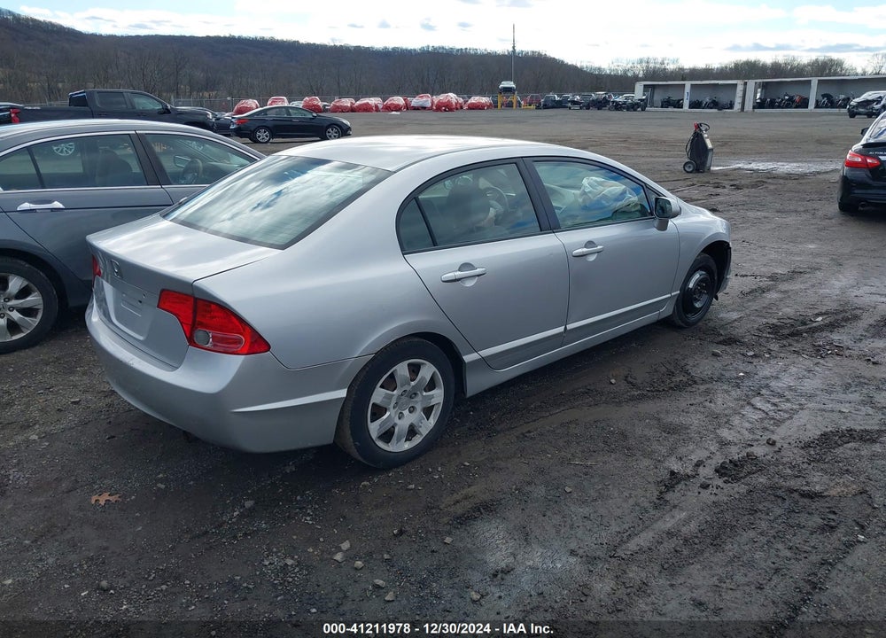 2008 HONDA CIVIC LX VIN: 2HGFA165X8H356626
