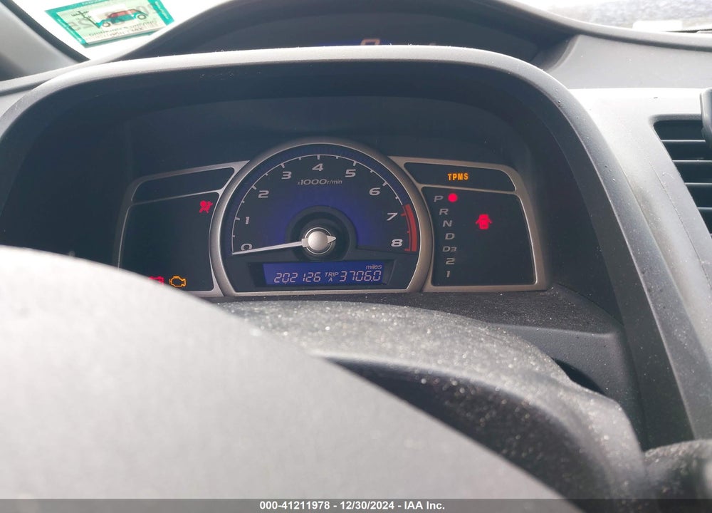 2008 HONDA CIVIC LX VIN: 2HGFA165X8H356626