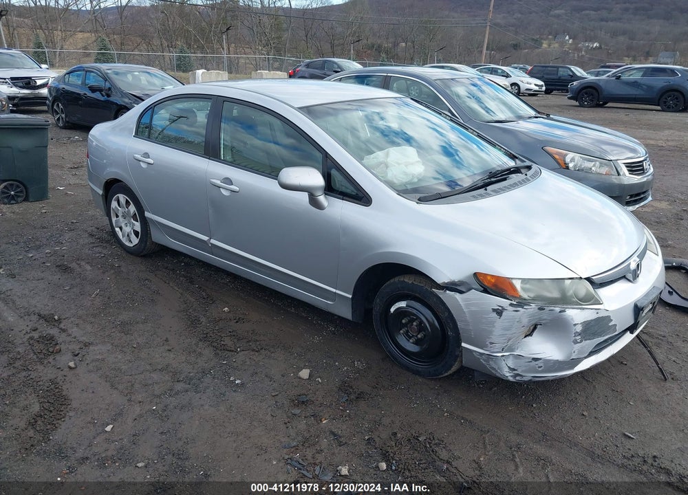 2008 HONDA CIVIC LX VIN: 2HGFA165X8H356626