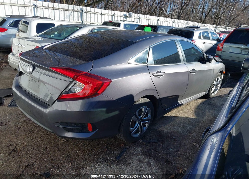 2016 HONDA CIVIC VIN: 19XFC2F58GE050193