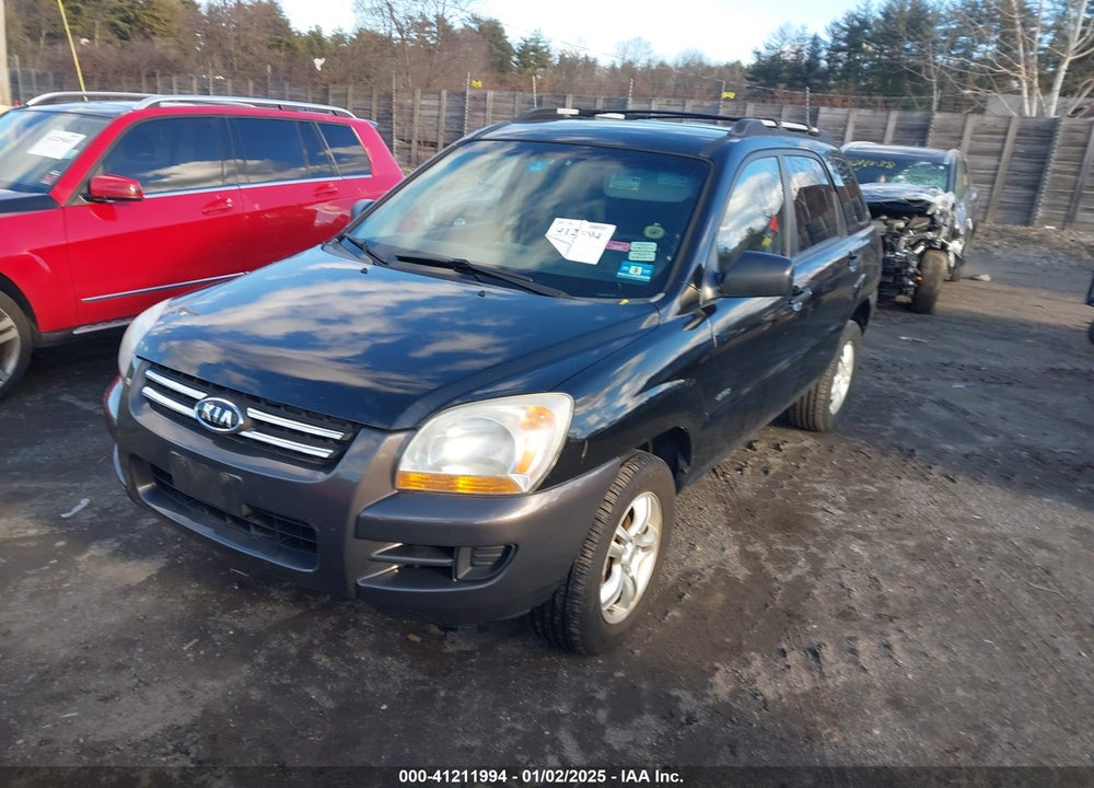 2008 KIA SPORTAGE LX V6 VIN: KNDJE723087455780