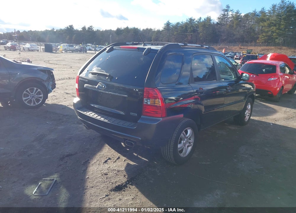 2008 KIA SPORTAGE LX V6 VIN: KNDJE723087455780