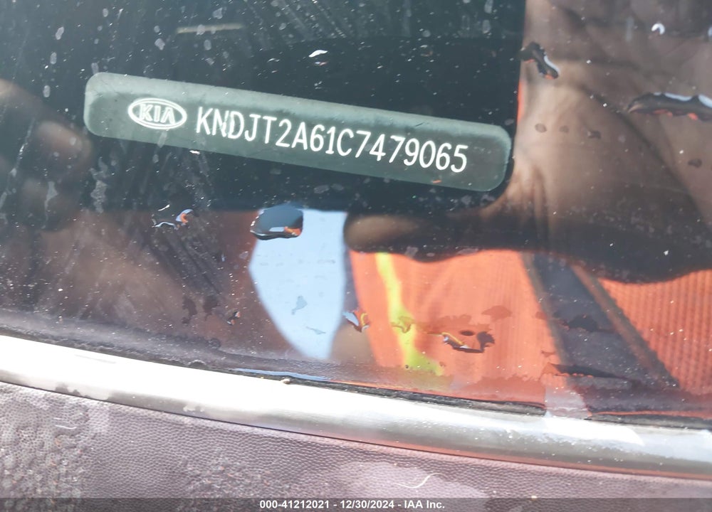 2012 KIA SOUL VIN: KNDJT2A61C7479065