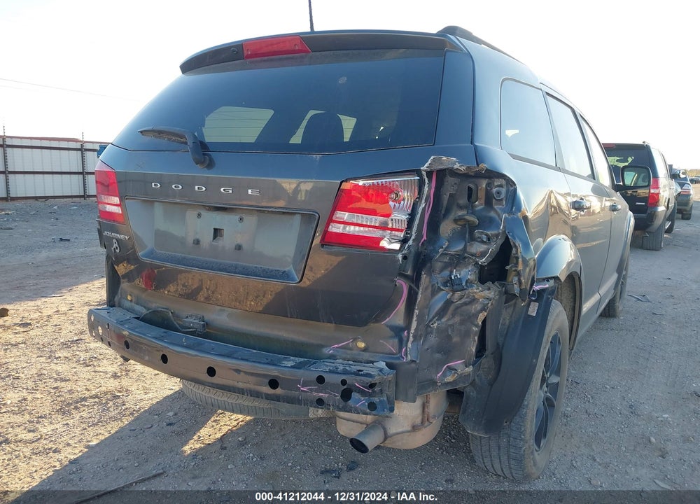 2020 DODGE JOURNEY SE VALUE VIN: 3C4PDCAB0LT250155