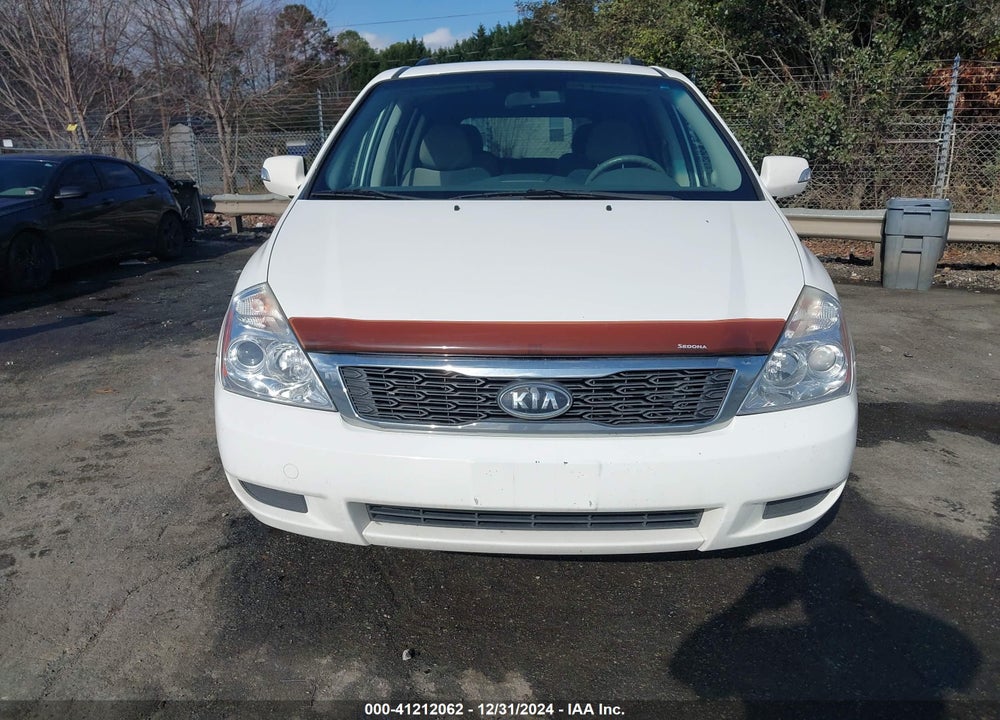 2012 KIA SEDONA LX VIN: KNDMG4C78C6465740