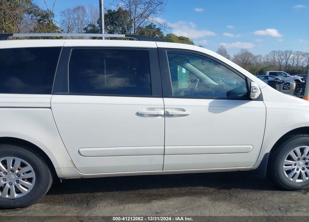 2012 KIA SEDONA LX VIN: KNDMG4C78C6465740